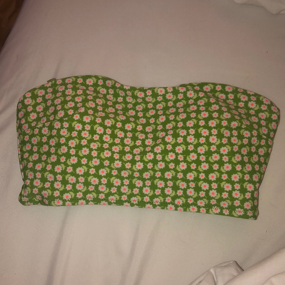 aerie bandeau swim top